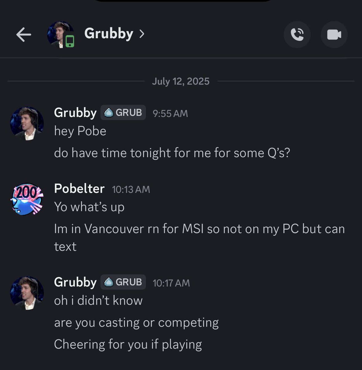 Pobelter's tweet photo. Bro thinks I’m on the team 💀💀💀 https://t.co/BUArrKrTBF