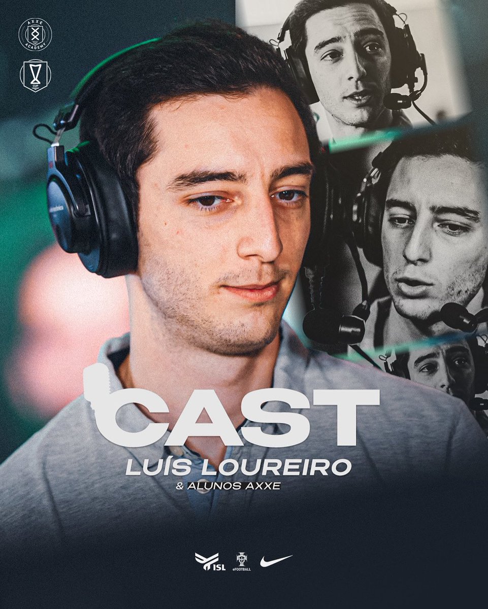 AXXE Academy (@axxeacademy) on Twitter photo 🎧 <a href="/LuisMGLoureiro/">Luís Loureiro</a> é o caster escolhido para acompanhar a Finalíssima da AXXE e terá a companhia de vários alunos da academia.
Será que vamos ter uma chouriça assada em direto na stream? 👀 🎧 <a href="/LuisMGLoureiro/">Luís Loureiro</a> é o caster escolhido para acompanhar a Finalíssima da AXXE e terá a companhia de vários alunos da academia.
Será que vamos ter uma chouriça assada em direto na stream? 👀