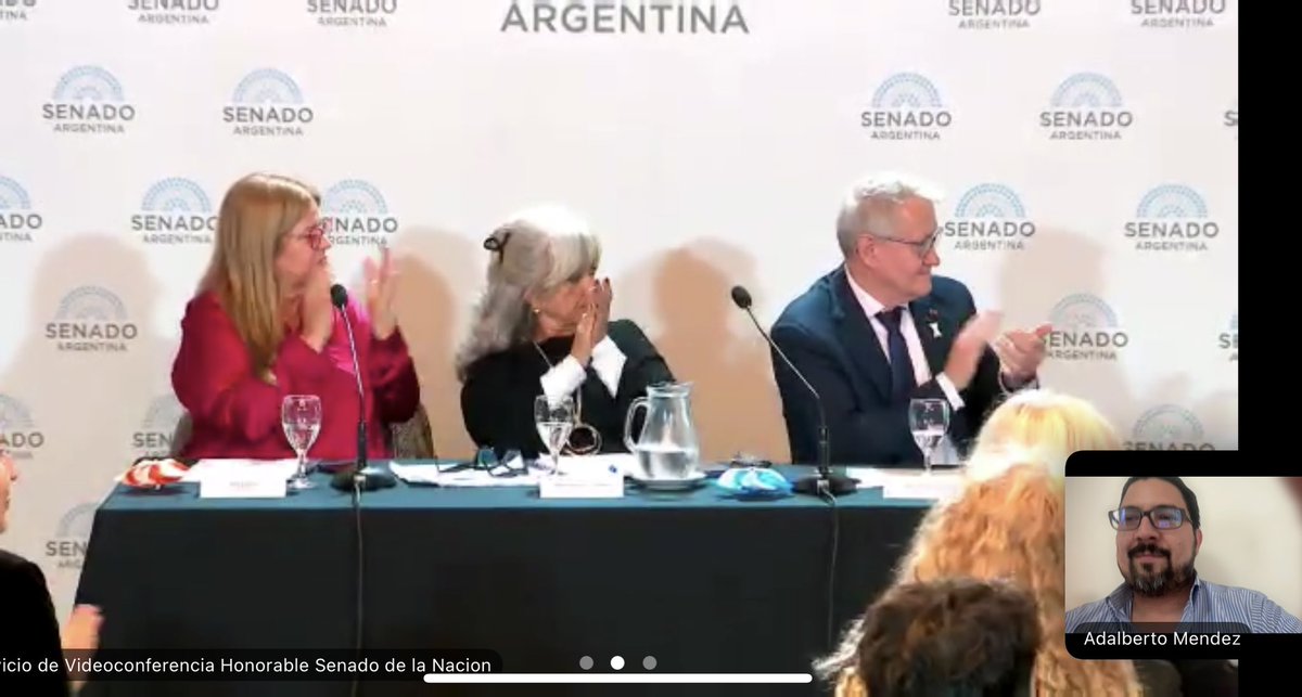 Compartí con <a href="/SenadoArgentina/">Senado Argentina</a> 🇦🇷, mi experiencia como asesor para crear la Comisión de la Verdad para investigar abusos clericales en México 🇲🇽 propuesta por <a href="/senadomexicano/">Senado de México</a> en 2020 y que, tristemente, nunca vio la luz. Gracias a <a href="/aralma/">Aralma</a> la invitación y su interés en mi trabajo