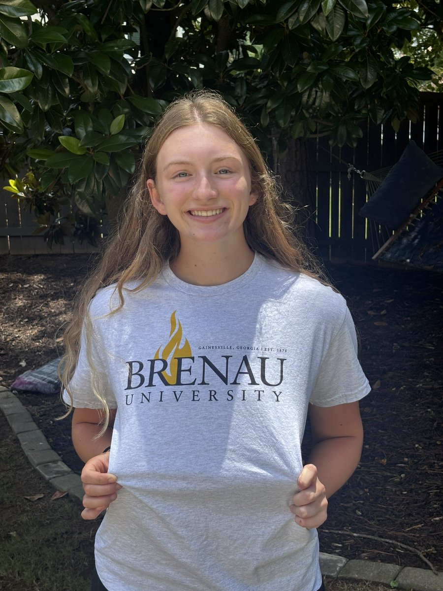 I am so excited to announce my commitment to Brenau University to continue my academic and athletic career! I want to thank my parents for all of their support! I also want to thank Coach Mo and all of the other coaches who have helped me develop into the player I am today!