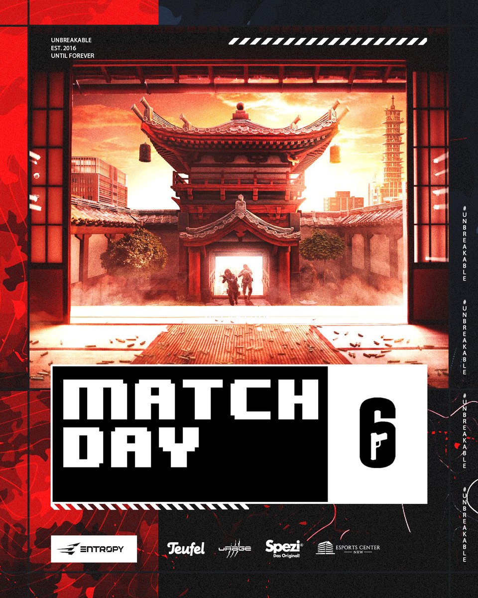 Last but not least: Unser R6-Team auf der PlayStation ist heute ebenfalls am Start! Im <a href="/RSXPL/">RSX Events</a> Major wartet die 4. Spielwoche!  💪

🆚 <a href="/avoxespt/">AVOX ESPORT</a> 
🕖 20:45 | Best-of 3 
👥 Line-up
<a href="/SadBeci/">Beci</a> 
@DreamsR6x 
<a href="/afladung0/">内なる空虚🇧🇦👸🏻</a> 
<a href="/MrJuett/">Juett</a> 
<a href="/Ilyas_0344/">Ilyas🃏</a> 

#unbreakable