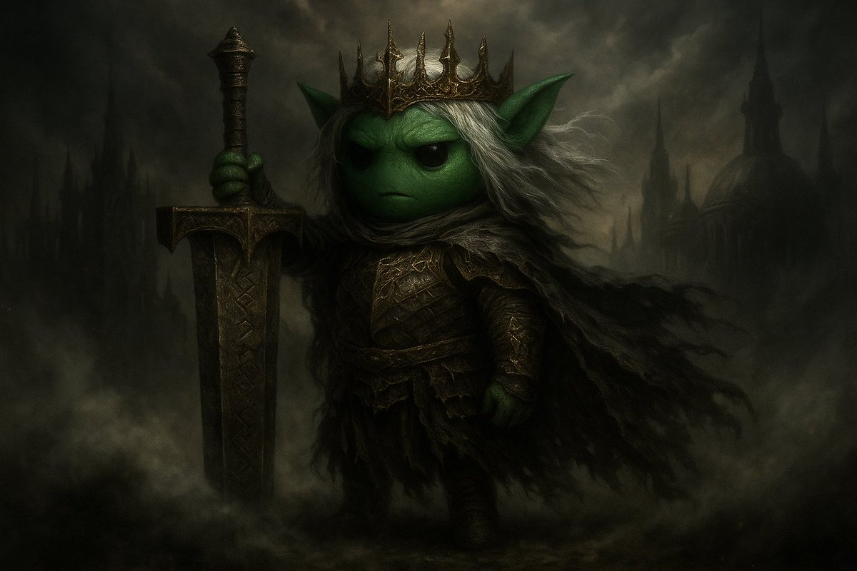 Atomicvisor's tweet photo. The crown is heavy; only $EROL has the heart to carry it. 💀 @ErolMuskAvax 👑 https://t.co/gBUQh12mn5
