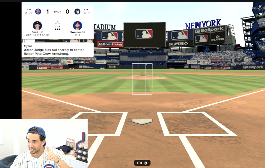 Streaming Cubs vs Yankees on Twitch! 

Come Hang - Twitch.tv/mbonehd