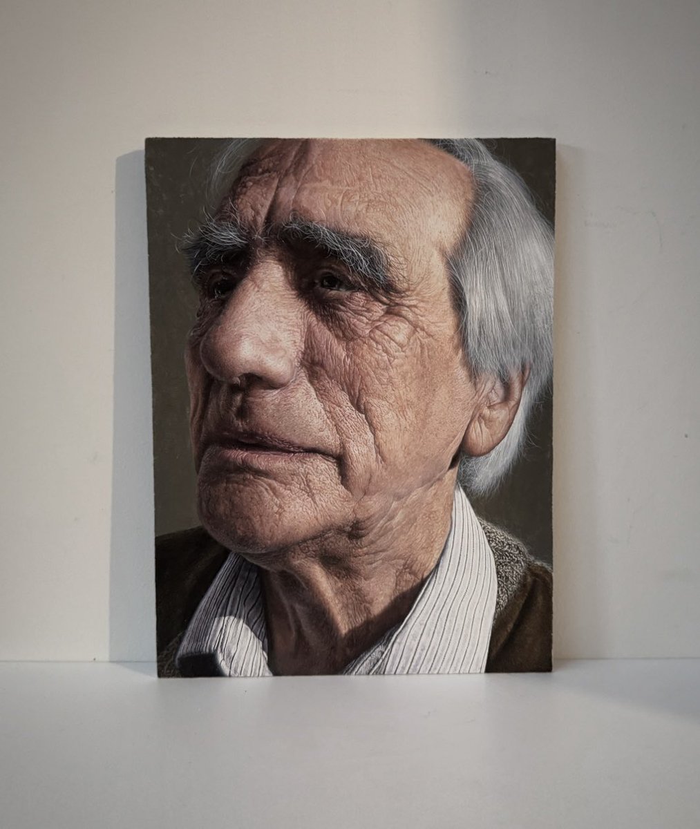 “Bill.”
Acrylic on wood panel.
18x24cm.
Available at stevecaldwell.net