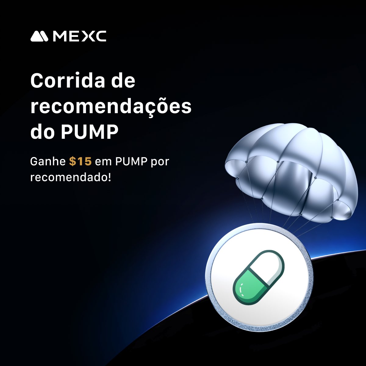 Desafio de convites da MEXC! 

Quanto mais gente você convidar, mais você ganha! São $15 de $PUMP para cada convidado!

Verifique as regras na página do evento.

Participe!
👉 mexc.com/campaigns/PUMP…