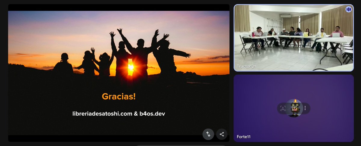 Forte11Cuba's tweet image. Muy feliz de haber realizado una presentación de @libdesatoshi y #B4OS con graduados mexicanos del programa de Mi Primer Bitcoin
El aprendizaje sobre Bitcoin nunca termina
Muchas felicidades chicos, han descubierto la madriguera del conejo, ahora toca explorarla para simpre
