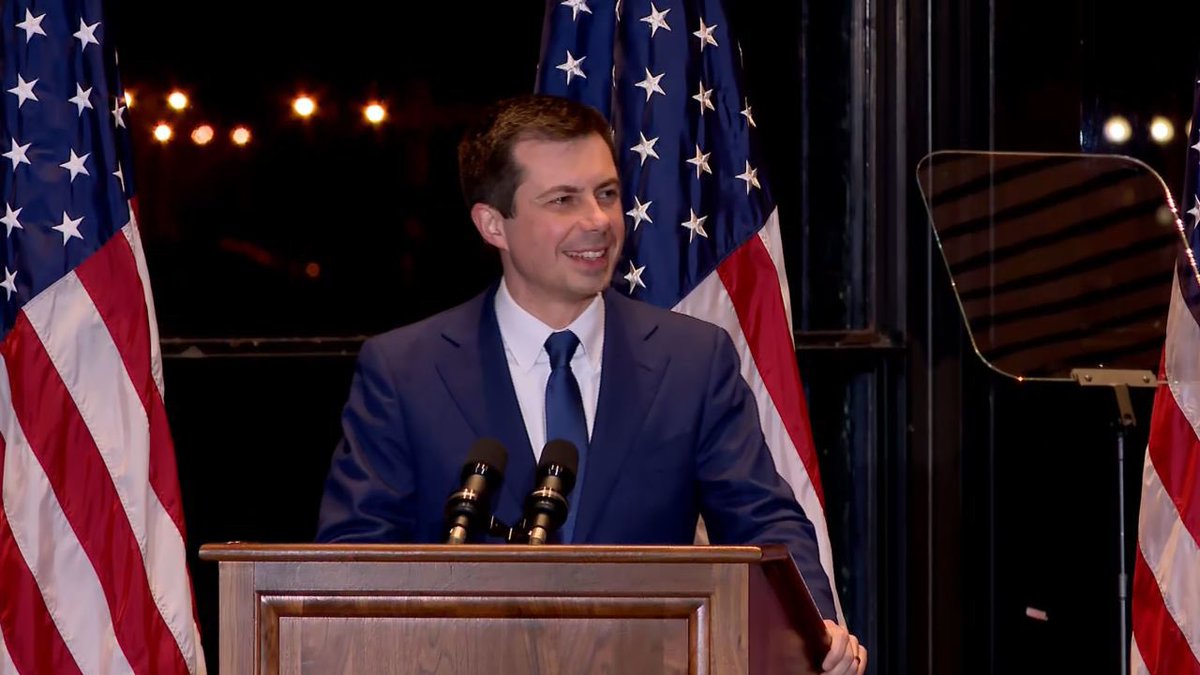 Pete Buttigieg is a great leader and could lead America one day. 

Would you agree? 👍