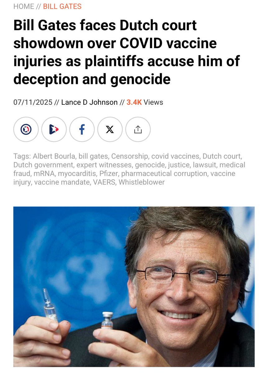 Throwing Bill Gates in Prison will prevent the next ‘Pandemic’.