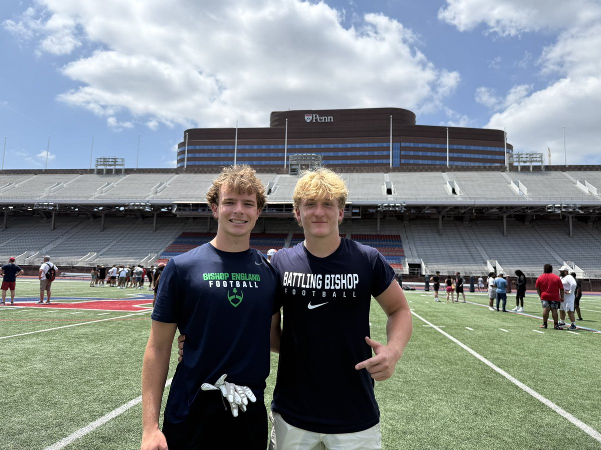 zdbalog's tweet image. Had a great day competing @PennFB appreciate the coaching from @David_Josephson & @Coach_Costadina !!
@CoachMash2 @coachbjohnson15 @coachwehrhahn @bishops_fb @LoganHallSC @MingoKarson