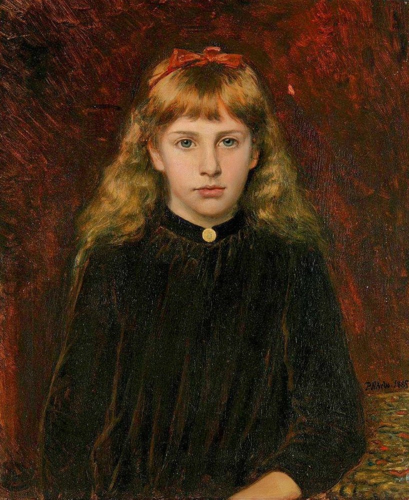 🎨

PETER NICOLAI ARBO
"Portrait Of Dagny Kiær"
(1885)