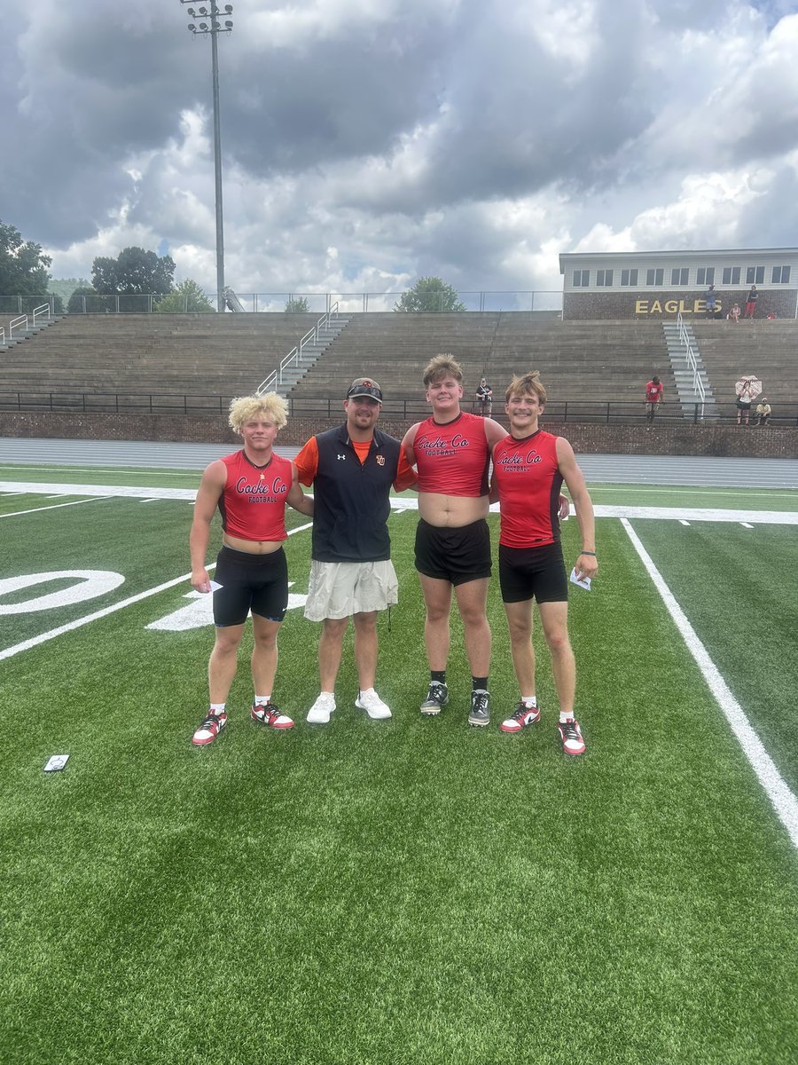 Jackson Williams (@jacksonwill08) on Twitter photo Thankful for the opportunity to go to the <a href="/TusculumFB/">Tusculum Football</a> camp. Thank you <a href="/ThisIsBrock4444/">Coach Brock Pursley</a> for the invite.
<a href="/CoachSmith52/">Coach Reed Smith</a> <a href="/jakelassi/">Coach Lassiter</a> <a href="/taylorbetsu32/">Billy Taylor</a> <a href="/CockeCoFootball/">Cocke County Football</a>
#gbr #6soh Thankful for the opportunity to go to the <a href="/TusculumFB/">Tusculum Football</a> camp. Thank you <a href="/ThisIsBrock4444/">Coach Brock Pursley</a> for the invite.
<a href="/CoachSmith52/">Coach Reed Smith</a> <a href="/jakelassi/">Coach Lassiter</a> <a href="/taylorbetsu32/">Billy Taylor</a> <a href="/CockeCoFootball/">Cocke County Football</a>
#gbr #6soh