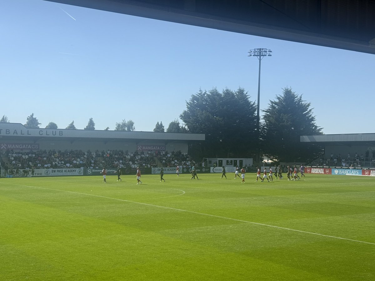 NigelQuashie1's tweet image. Pre Season Underway Watching
Boreham Wood FC v Arsenal u21’s
Nothing beats minutes in the legs & game time for young players.