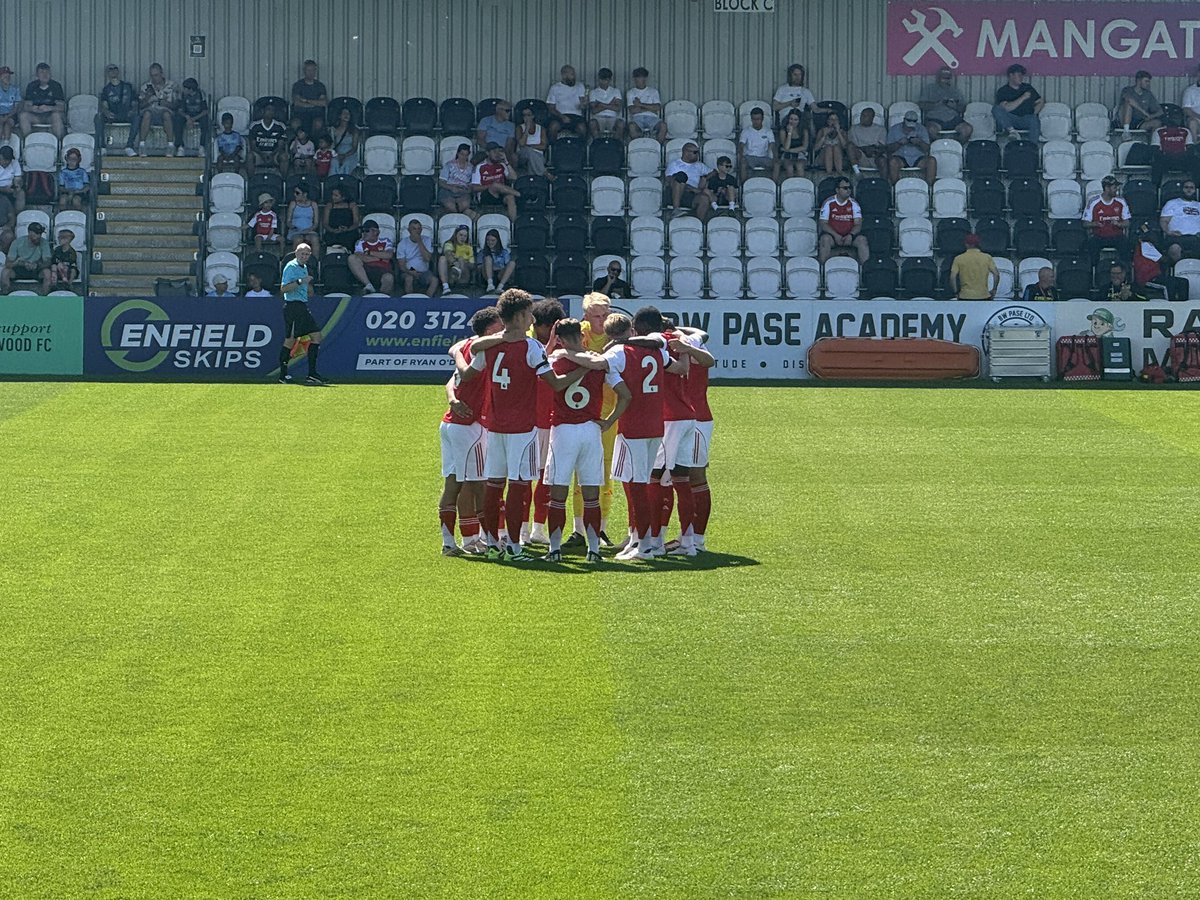 NigelQuashie1's tweet image. Pre Season Underway Watching
Boreham Wood FC v Arsenal u21’s
Nothing beats minutes in the legs & game time for young players.