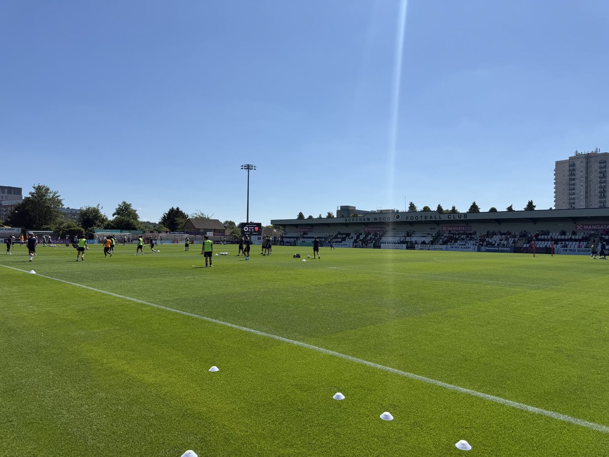 NigelQuashie1's tweet image. Pre Season Underway Watching
Boreham Wood FC v Arsenal u21’s
Nothing beats minutes in the legs & game time for young players.