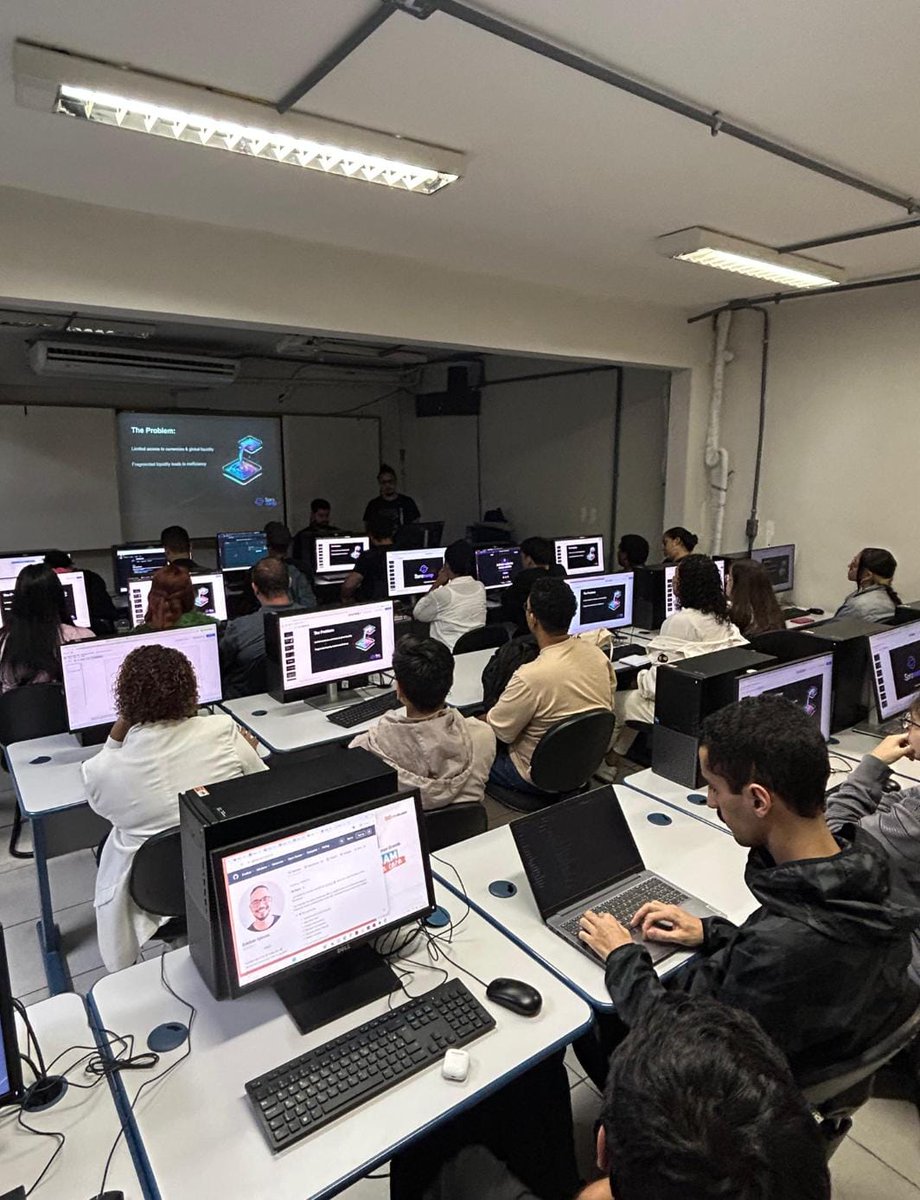 Stellar Brazil (@stellar_brazil) on Twitter photo Brazil is the largest country in Latin America, and Ambassadors play a crucial role in spreading knowledge about blockchain and Stellar across its vast territory.
Huge shoutout to <a href="/0xAdalba/">ADALBA</a>, <a href="/esteblock_dev/">Esteban Iglesias</a>, <a href="/PaltaLabs/">PaltaLabs Blockchain Services</a> and all participants who made it happen in RIO. 💪 Brazil is the largest country in Latin America, and Ambassadors play a crucial role in spreading knowledge about blockchain and Stellar across its vast territory.
Huge shoutout to <a href="/0xAdalba/">ADALBA</a>, <a href="/esteblock_dev/">Esteban Iglesias</a>, <a href="/PaltaLabs/">PaltaLabs Blockchain Services</a> and all participants who made it happen in RIO. 💪