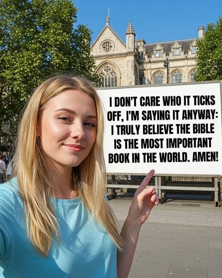 The Holy Bible Is The Most Important Book In The World. 

If you believe this, type; 'AMEN!'. 🙏