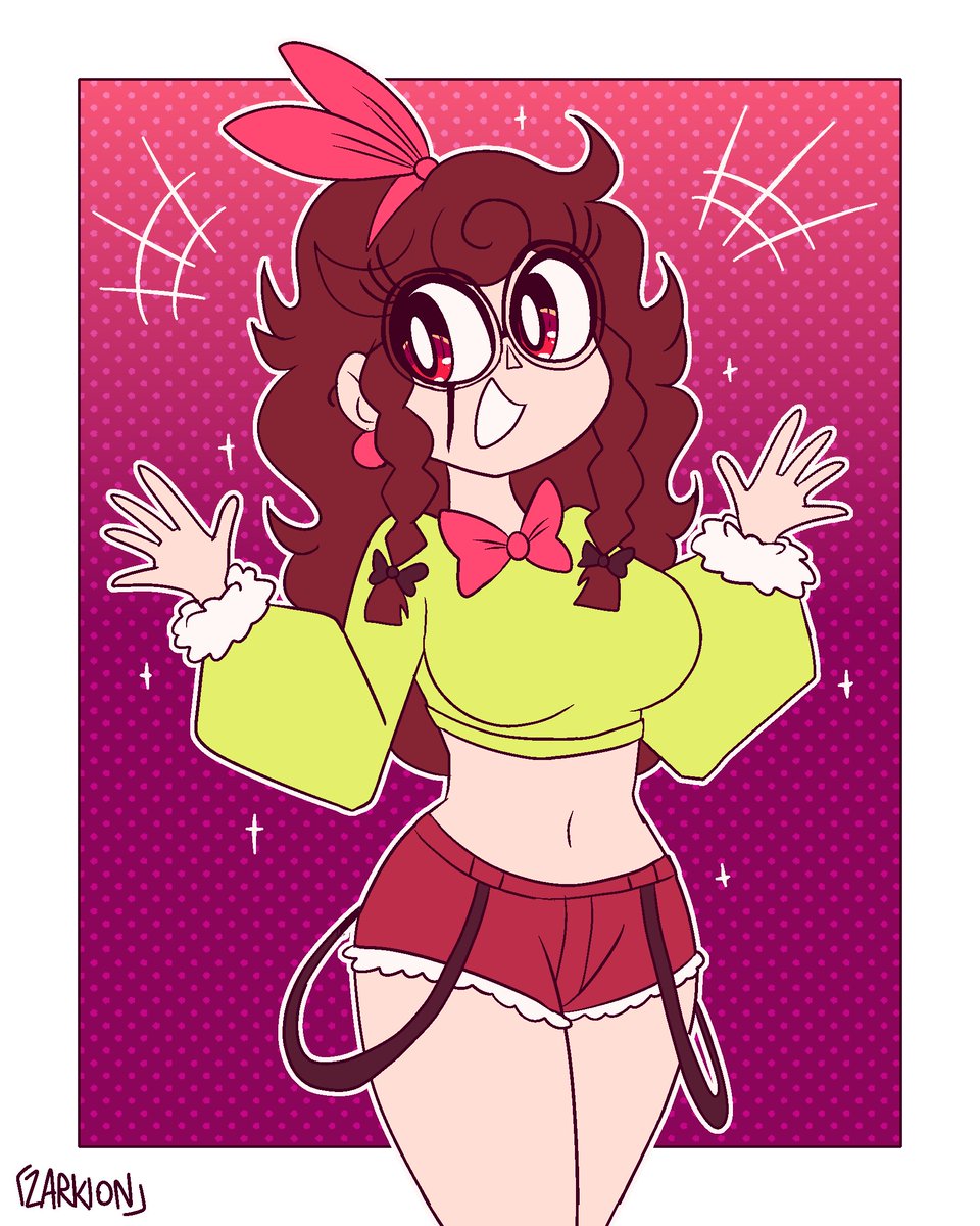 [OC] Drew Zarky with Bianca's outfit, I think it looks nice on her! 🍍💬

(Bianca is <a href="/_Sir_Koi_/">🐙「 𝗞𝗼𝗶 」🐙 Comms Open!</a> 's OC GRRRRR)