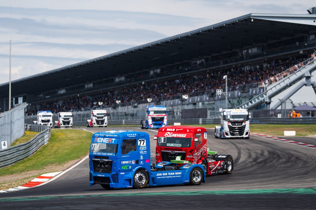 What a first day of racing at the Int. Truck-Grand-Prix! 🚚

Who will be there tomorrow? 

#HeartRace #TGP
