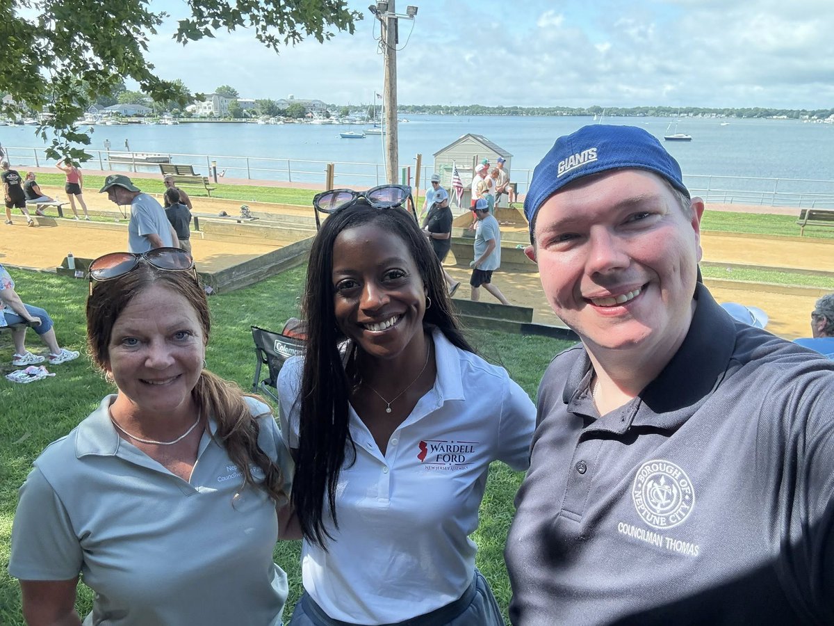 WardellFord4NJ's tweet image. Picture perfect day for the 14th Annual Bocce Ball Tournament at Memorial Park in Neptune City!
Like New Jersey & Legislative District 11, Neptune City is at a crossroads, and needs strong GOP leadership. Neptune City needs Brian Thomas (@BigBJT), Dani Pappas & Scott Dellett.
