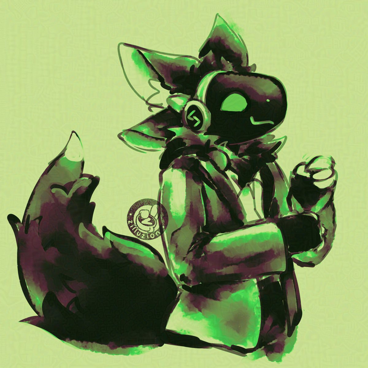 zilluzion's tweet image. ready for proto-business 📈
sketch for bitwise!