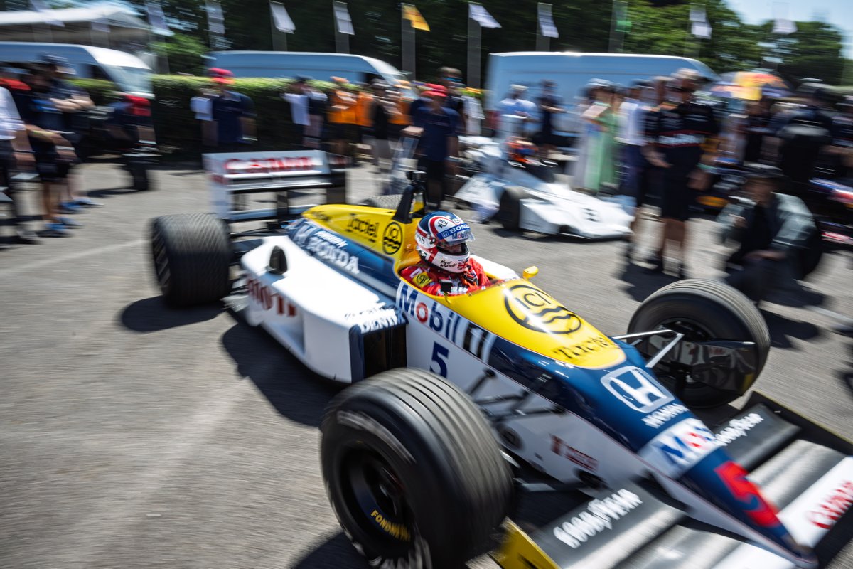 Williams Honda FW11 × ナイジェル・マンセル 再び