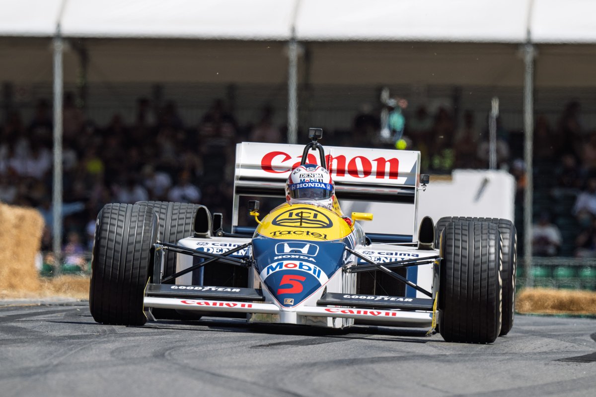 Williams Honda FW11 × ナイジェル・マンセル 再び