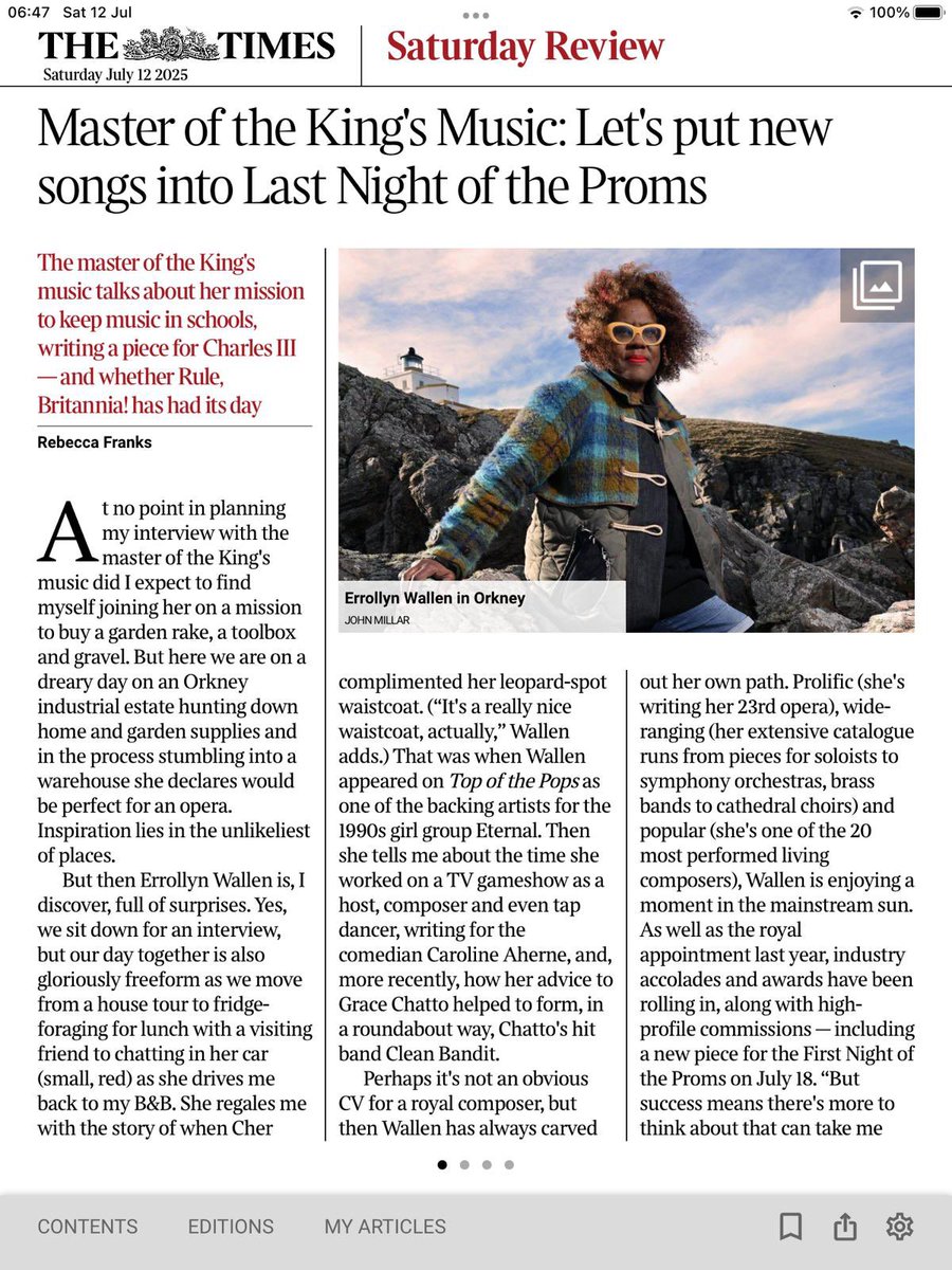 Excerpt from 2-page article by Rebecca Franks in Times today
ahead of First Night of the <a href="/bbcproms/">BBC Proms</a> which includes the world premiere of my The Elements. 

thetimes.com/culture/classi…