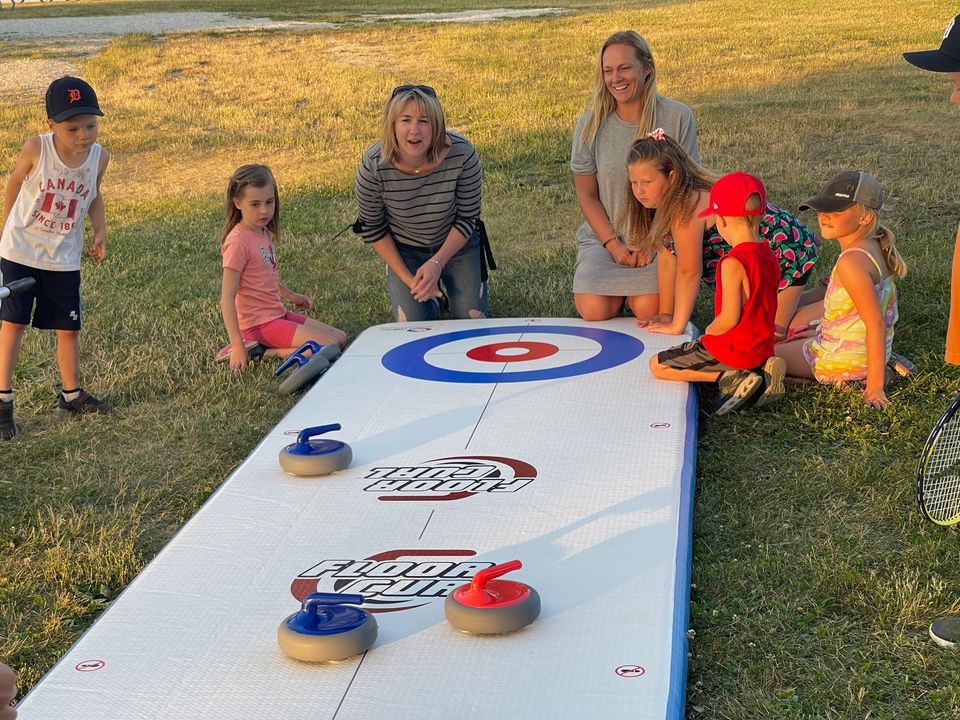 FloorCurl's tweet image. Fun community engagement idea💡: Host a Winter Games Day in your community with FloorCurl! The equipment is accessible, easy to set up, and is sure to draw a crowd of all ages. Learn more at FloorCurl.com 🥌