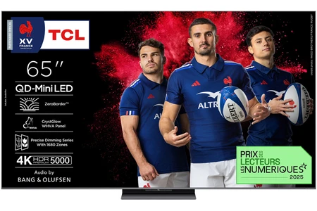 ArkTech_News's tweet photo. TCL 65C89K QD-MiniLed Système Bang & Olufsen à 1299€ -10% -200€ ODR TCL https://t.co/N0b7QAz1Jj
#TCL #Darty #Du11au14Juillet2025 #Weekend #UHDTV #moins10pour100 #Soldes #Soldes2025 #Soldesété2025 #Soldesété #BonPlan #Gaming #Streaming #QD_MiniLED #QLED #144Hz https://t.co/FokYVCvOta