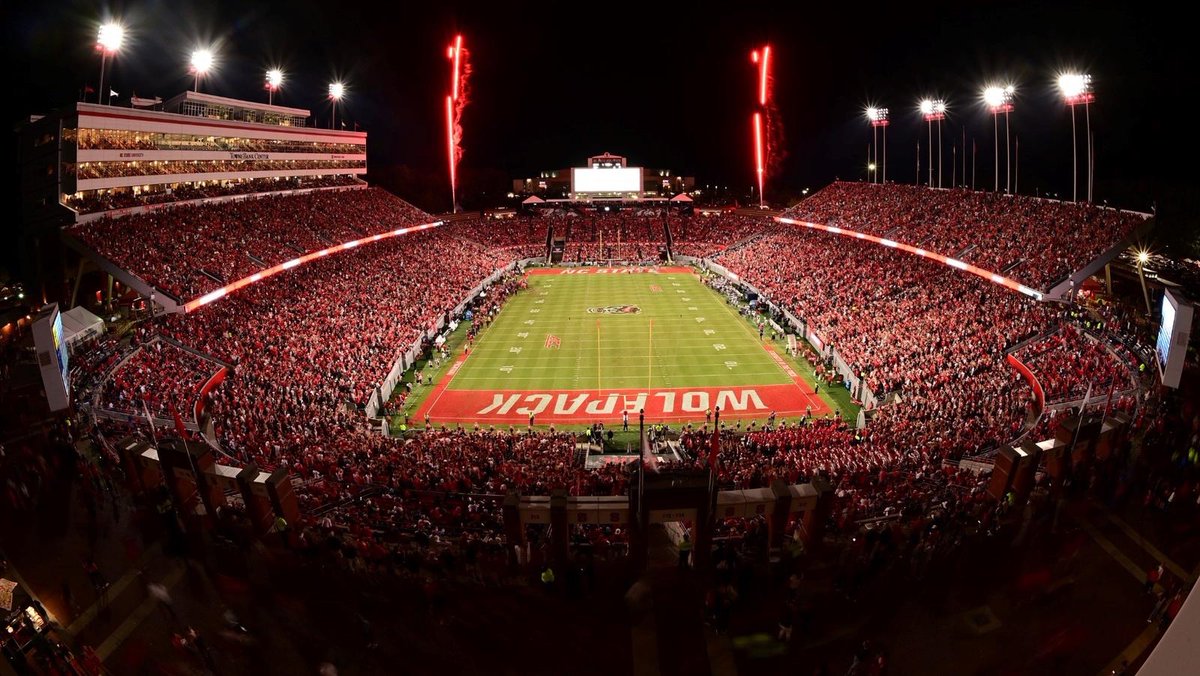 RaleighsRed's tweet image. Football Stadiums I’m Visiting this Year:
- Carter Finley Stadium, NC State vs ECU
- Camp Randall, Wisconsin vs Middle Tennessee
- Husky Field, Washington vs Ohio State
- The Swamp, Florida vs Mississippi State
