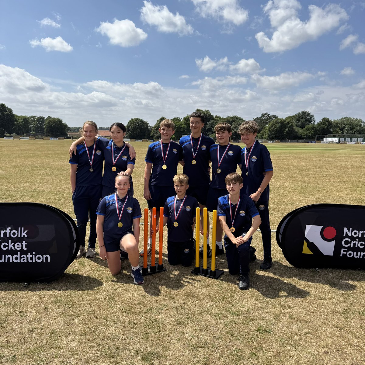 NorfolkCricket's tweet image. On Tuesday we held a Year 8 Mixed Secondary State School Softball Competition at Manor Park 🏏

🥇 Thorpe St Andrew HS
🥈 Alderman Peel HS

Thanks to Horsford CC for hosting!

#StateSchools #Competitions