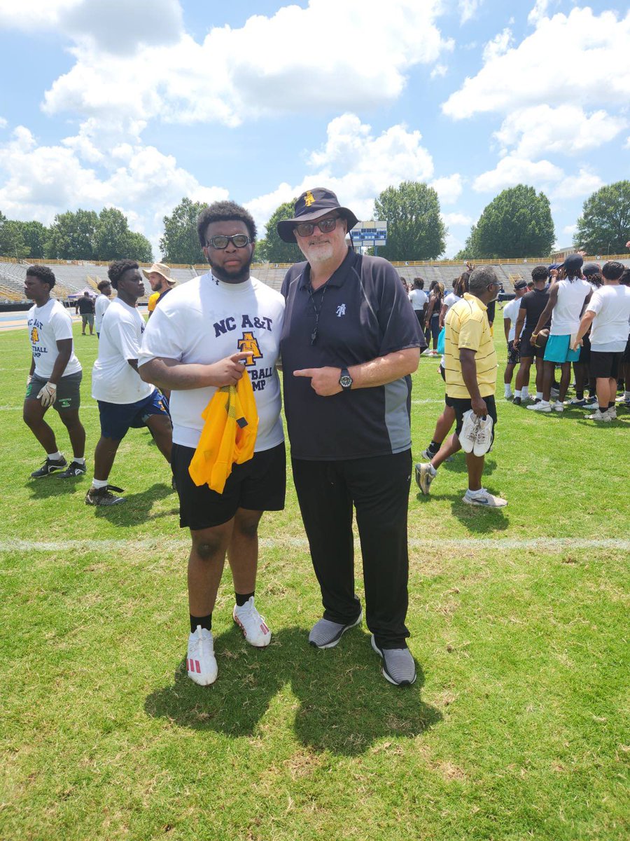ian_jr99229's tweet image. Had a great time at NC A&T today with coaches @Coach_Mattes and @Greg_Mcghee2 can’t wait to be back soon! @patward71 @MikeWard71