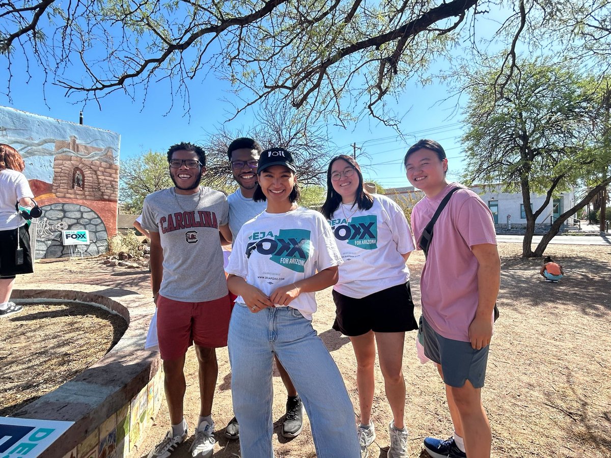 KyleBrantley's tweet photo. I’m so happy to be in AZ to fight for our future!

 Let’s win this @Deja_Foxx! 

#fightforourfuture https://t.co/1PFZPE0VTd