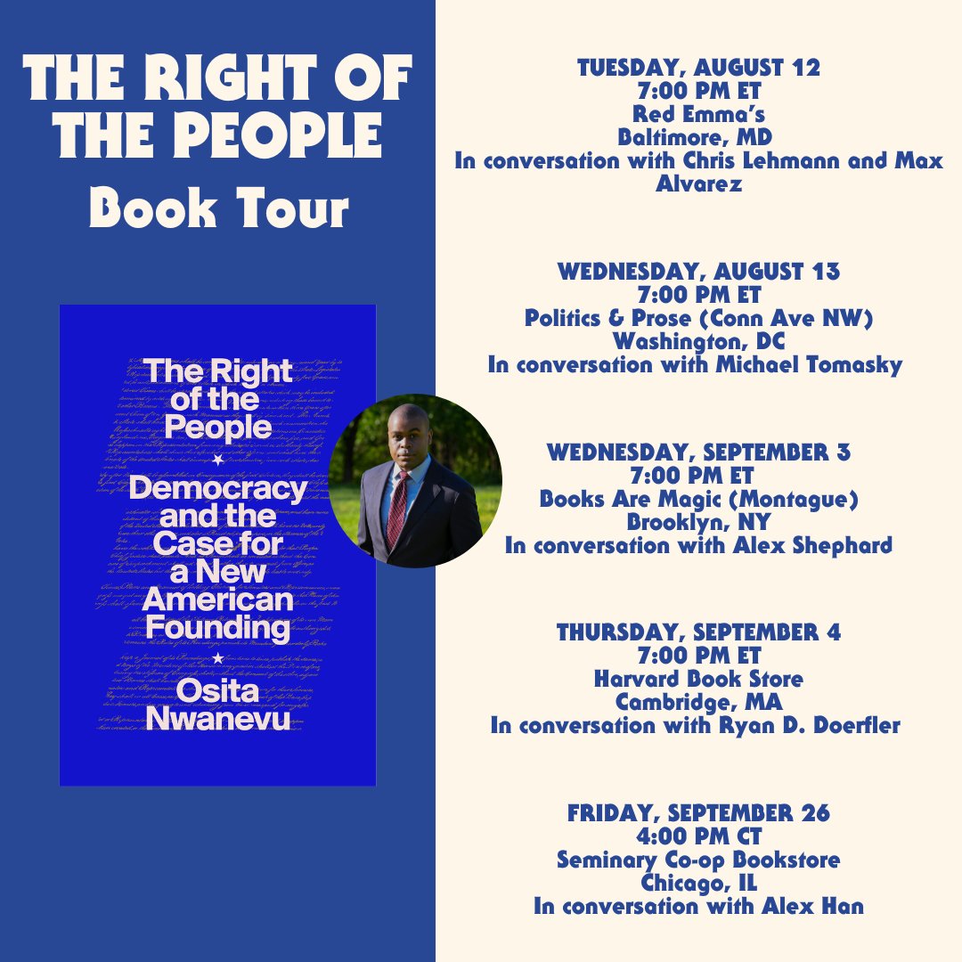 OsitaNwanevu's tweet image. Tour dates for The Right of the People are out now! Hope to see some of you on the road.