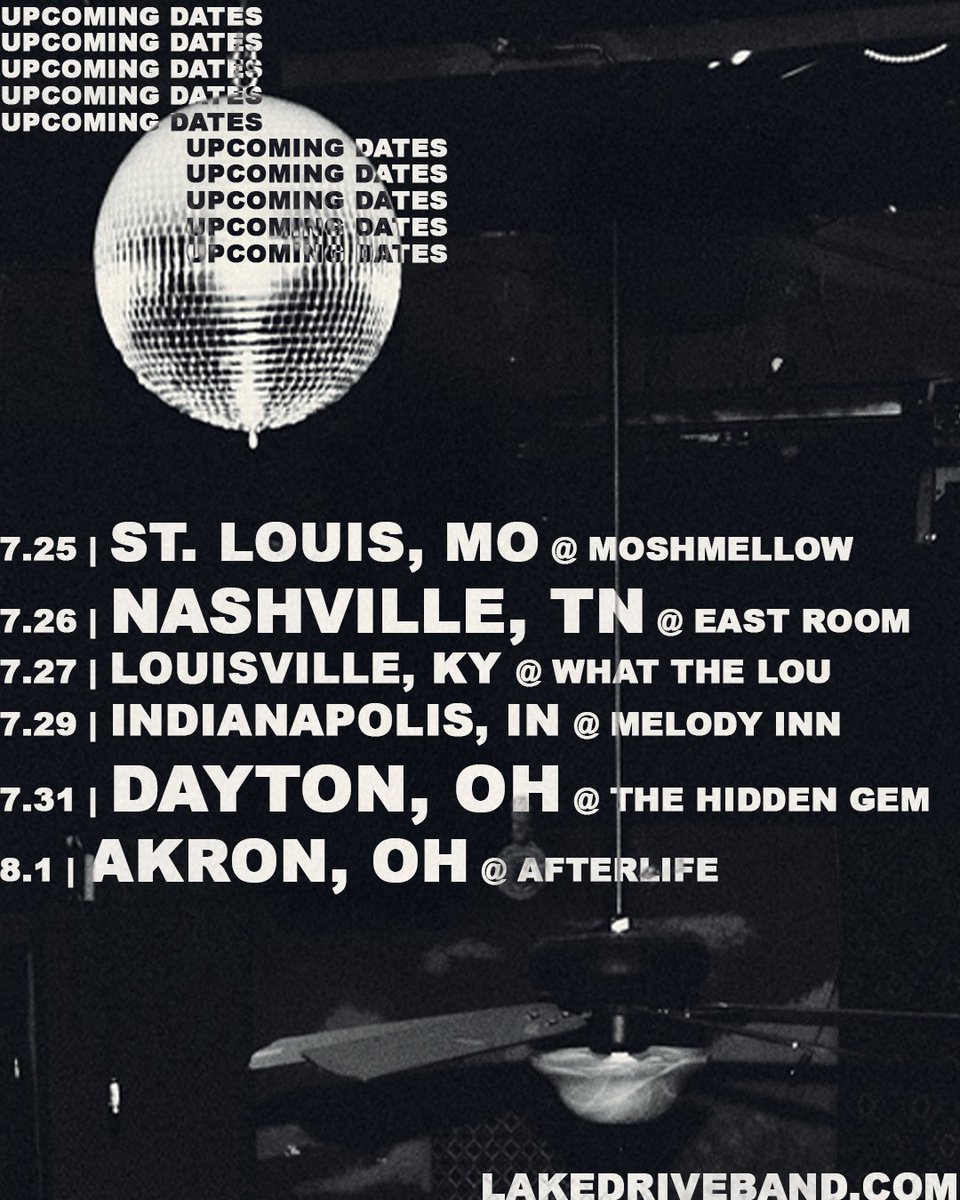 LakeDriveBand's tweet photo. 👋👋👋 see you soon <3 https://t.co/nrMUA9ckZN