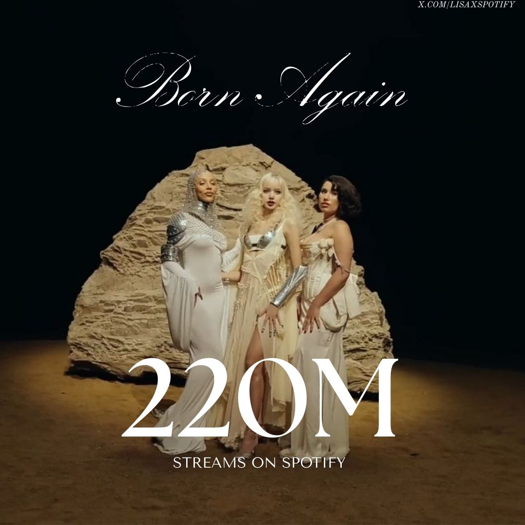 <<BORN AGAIN>> Surpassed 220M streams on Spotify!

It becomes 4th song from ALTEREGO to reach this Milestone!