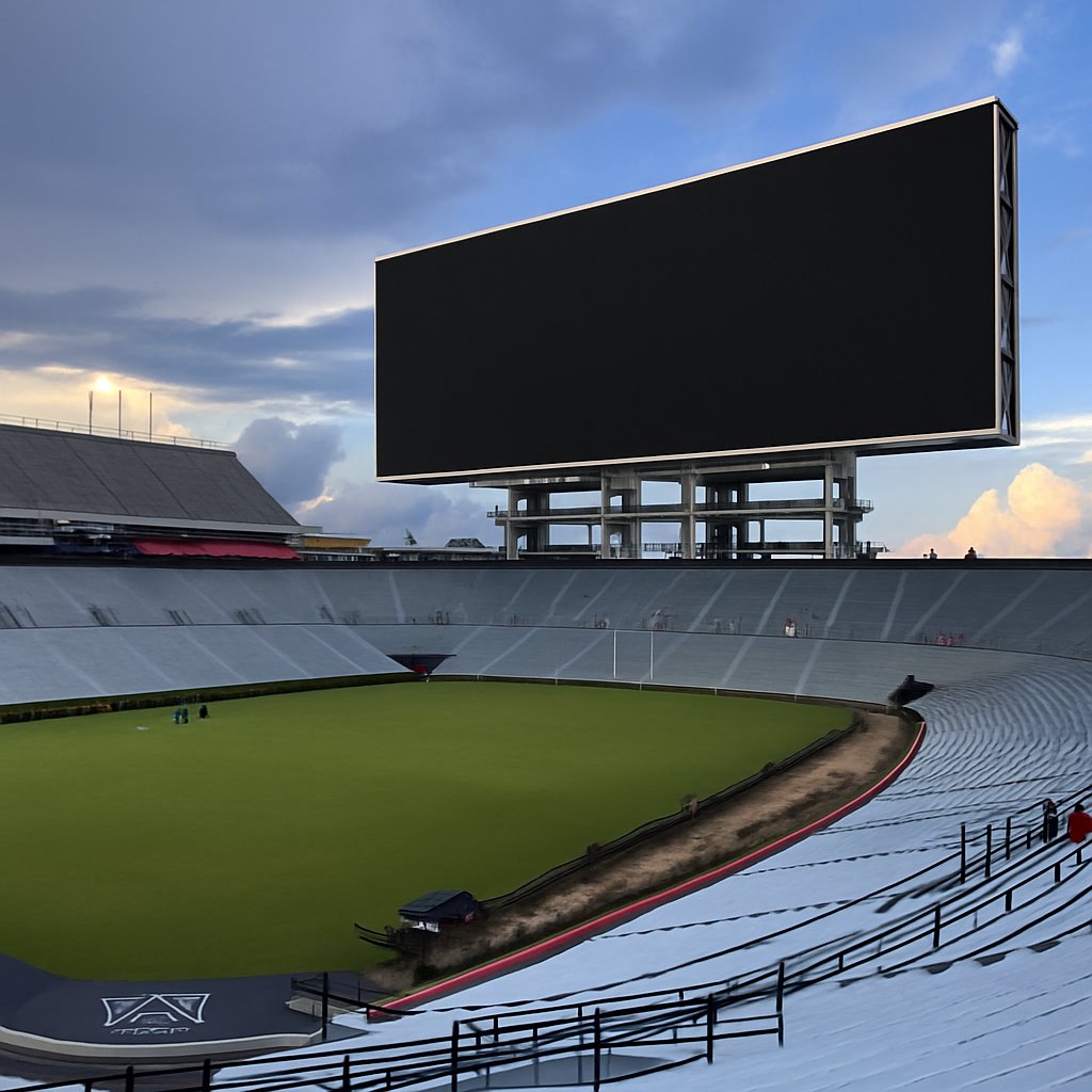 Auburn's new scoreboard needs to be at least 3 times as big.