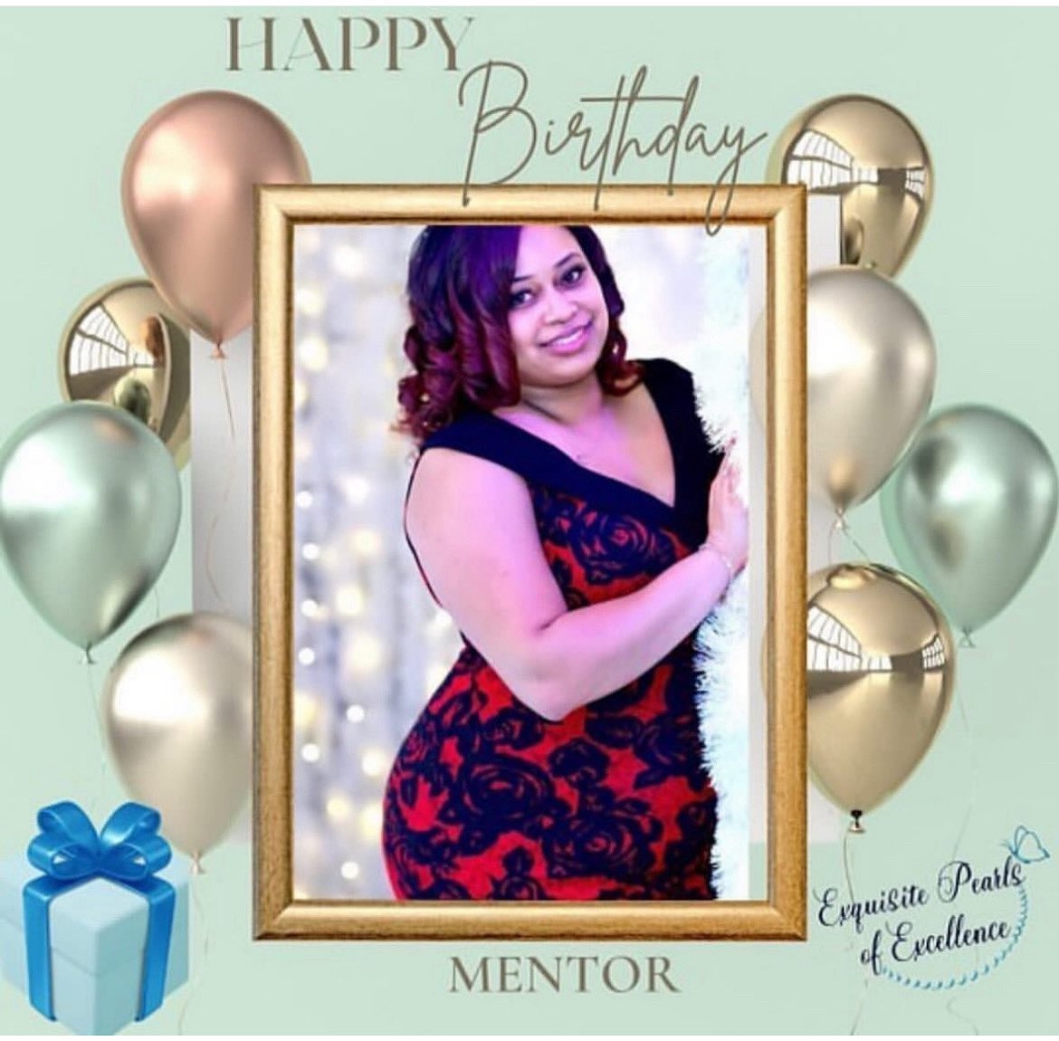 ExquisitePearls's tweet image. Happy birthday to our magnificent Mentor, Ms. Valencia! We hope your day is as wonderful as you are! 🦋🎂🩵