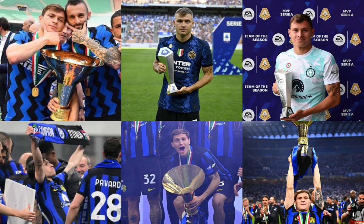 Jxse_23_'s tweet image. 6 years ago today we signed Nicolò Barella
Since he signed for Inter:
Scudetto 2020-21 🏆 first trophy since 2010
Super coppa italiana 2021-22, 22-23, 23-24 🏆 🏆 🏆
Coppa italia 2021-22, 22-23 🏆 🏆
Scudetto- 2023-24 🏆 🏆
One of the best days ever