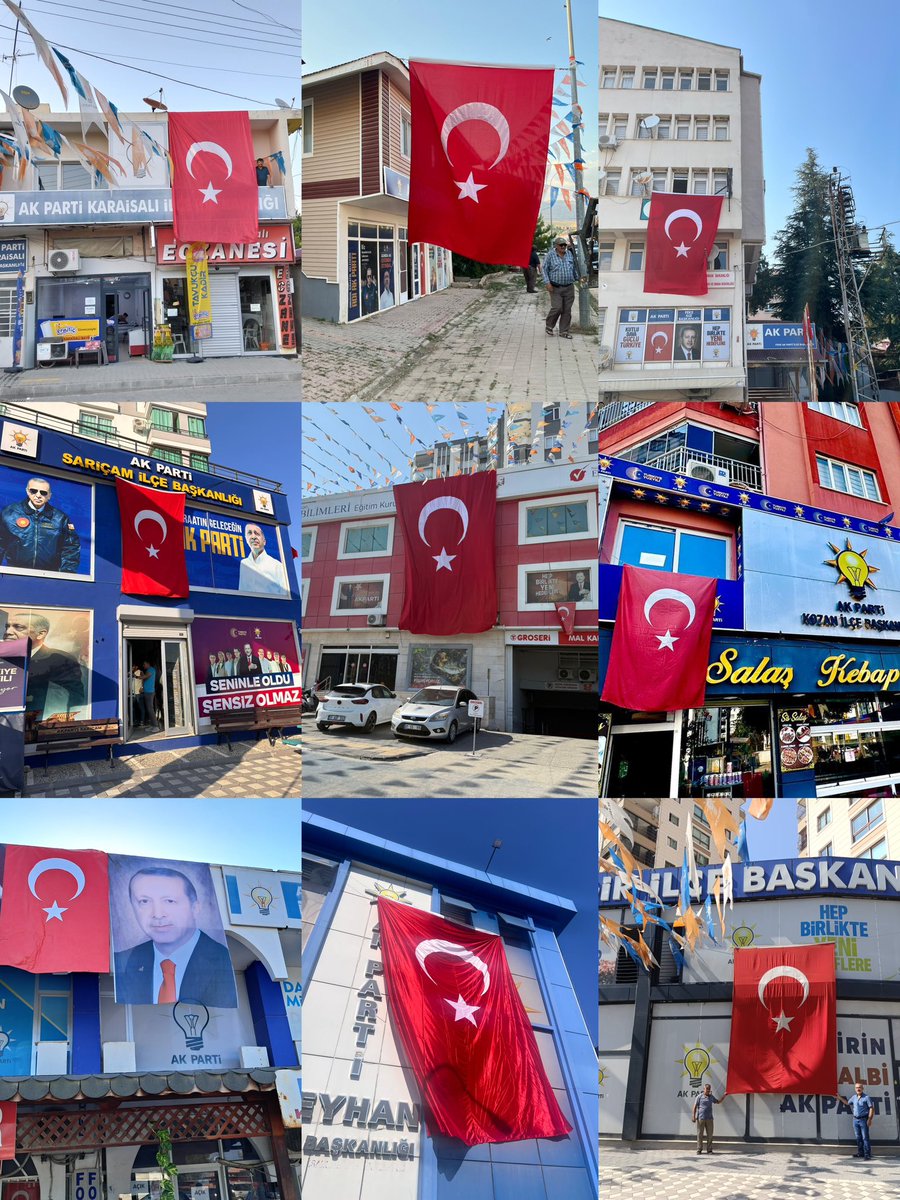 Hep birlikte terörsüz bir Türkiye için #AsBayraklarıAdana