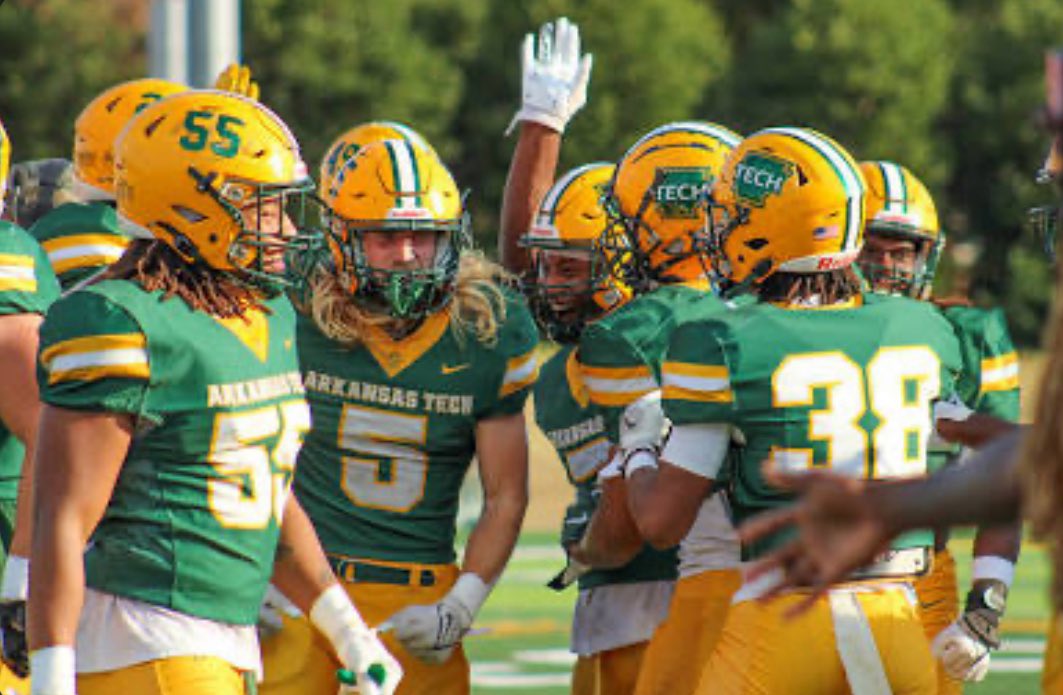 Noah Wendel (@wendel_noah) on Twitter photo #AGTG After a great conversation with <a href="/RoyThompsonFB/">CoachThompson</a> I am blessed to receive an offer from Arkansas Tech‼️
All Glory to God!
<a href="/ty_mimbs/">Ty Mimbs</a> <a href="/tygeorge23/">Tyler George</a> <a href="/A1_Kirk/">Kirk Louis</a> <a href="/Coach_Meador23/">Michael Meador</a> <a href="/JHSHurricaneFB/">Golden Gang Football</a> <a href="/PrepRedzoneAR/">Prep Redzone Arkansas</a> <a href="/tctabler/">PrepRedZoneTom Tabler</a> <a href="/coltonedwardsFB/">Colton Edwards</a> <a href="/ATUFootball/">Arkansas Tech Football</a> <a href="/CoachBonta/">Chris Bonta</a> <a href="/FrankEspy/">Frank Espy</a> #AGTG After a great conversation with <a href="/RoyThompsonFB/">CoachThompson</a> I am blessed to receive an offer from Arkansas Tech‼️
All Glory to God!
<a href="/ty_mimbs/">Ty Mimbs</a> <a href="/tygeorge23/">Tyler George</a> <a href="/A1_Kirk/">Kirk Louis</a> <a href="/Coach_Meador23/">Michael Meador</a> <a href="/JHSHurricaneFB/">Golden Gang Football</a> <a href="/PrepRedzoneAR/">Prep Redzone Arkansas</a> <a href="/tctabler/">PrepRedZoneTom Tabler</a> <a href="/coltonedwardsFB/">Colton Edwards</a> <a href="/ATUFootball/">Arkansas Tech Football</a> <a href="/CoachBonta/">Chris Bonta</a> <a href="/FrankEspy/">Frank Espy</a>