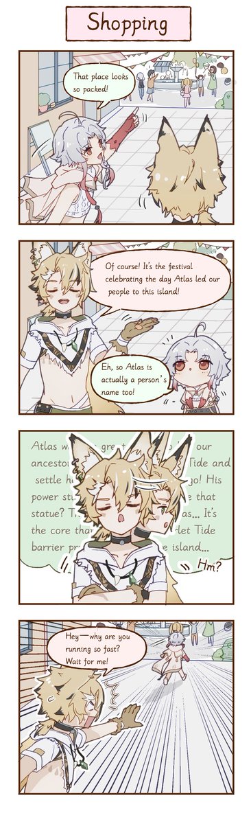 ccZeroERA's tweet image. ZeroERA Official Manga Series! #3: Shopping
#ZeroERA #赤潮 #赤潮ZeroERA #Tyr #提尔