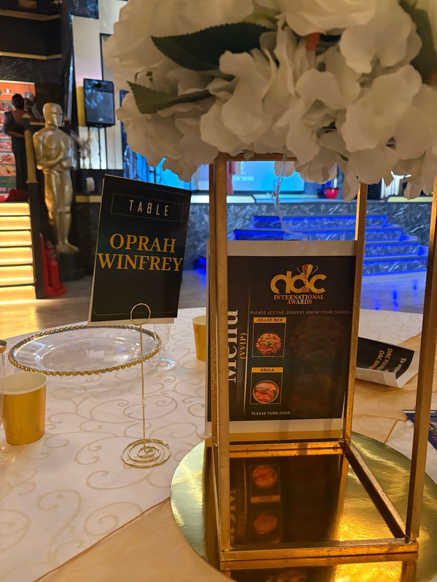Honoured to attend the DAC Foundation International Awards at the Black Diamond - and even more honoured to receive an award! 🙏 Thank you so much to Dr Doyin Ashirun, Ayo &amp; Ife for making it a memorable eve! 🙌
