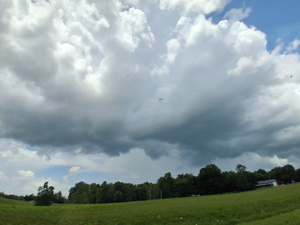 Going east on the parkway looking north @nws