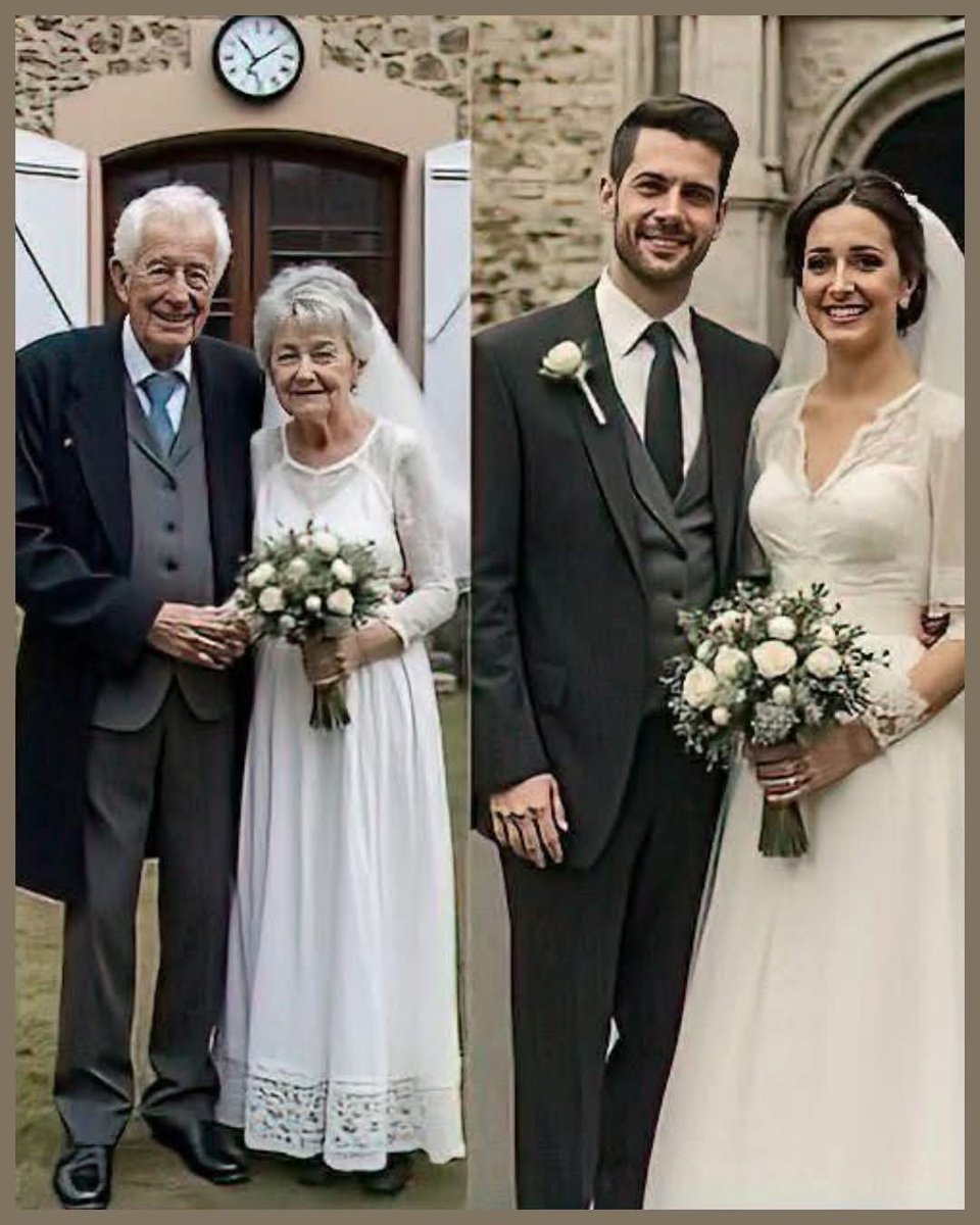 Grandpa is 103 years old and Grandma is 101. They have been together for 80 years. You deserve our congratulations 🥰 ❤️ 💕 🙏 👏