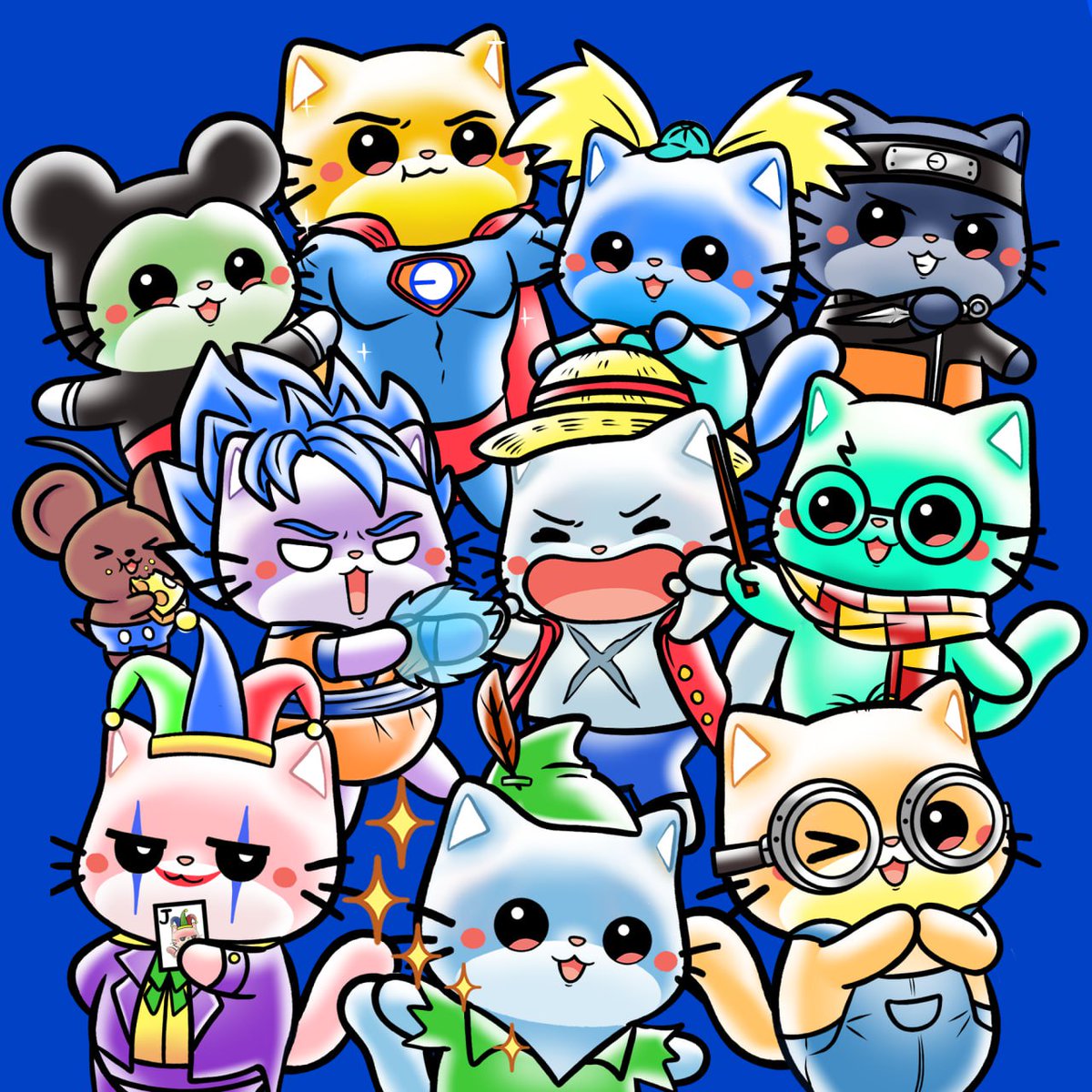 The cute $MOCHI gang assembles for the cutest comeback this cycle. Prepapre your bags normies. The cat remains cute and BASED.