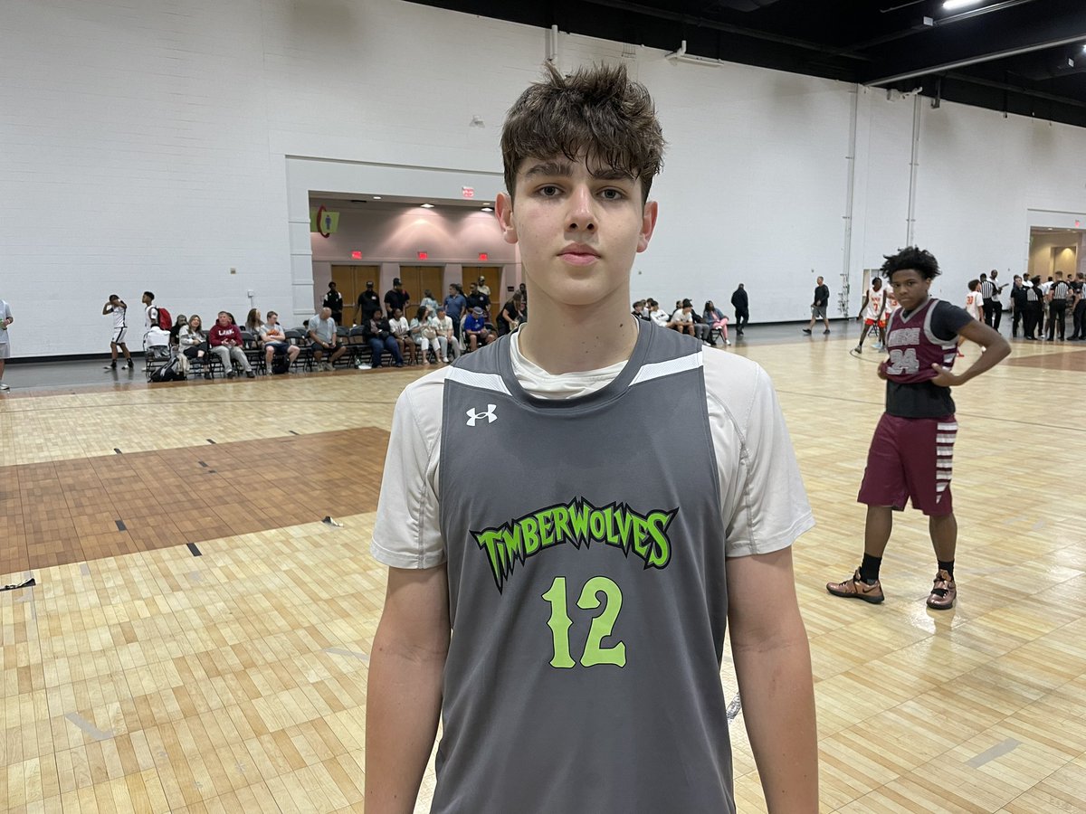 2028 big man Alek Avaliani anchored the Atlanta Timberwolves 15U and led them to a victory this afternoon with 27 points #BOTS