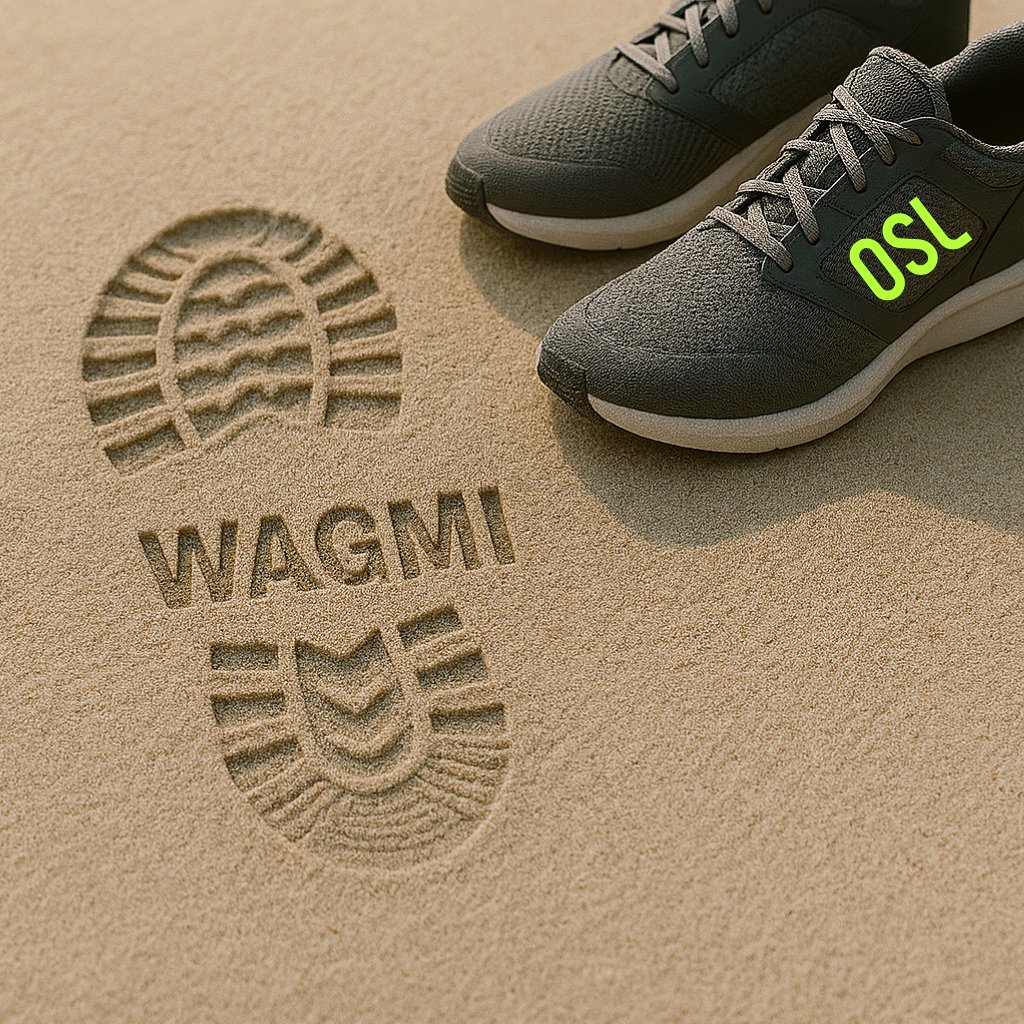 Every step counts👣

WAGMI, one footprint at a time. 🏖️