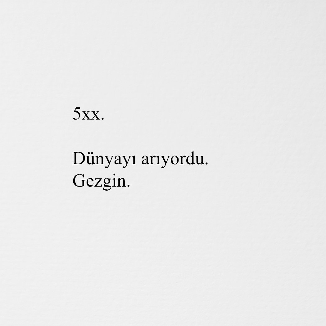 Mikro Öyküler, 6. Cilt, İz/5xx