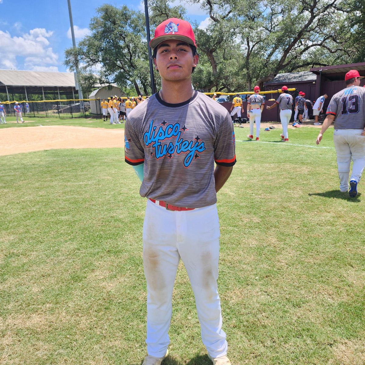 Game 2 at SACS
W. TX Disco Turkeys - 3 
SA Rattlers - 0

Our PoG is Justice Gutierrez
Gutierrez- 5 IP, 5 Ks, 4 BB, 0 R, 2 H